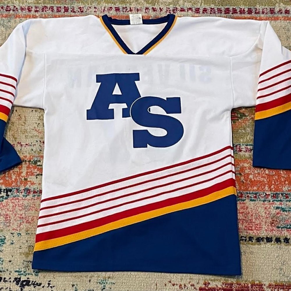 AS Hockey Club Athletic Knit Sports Hockey Sweater Jersey